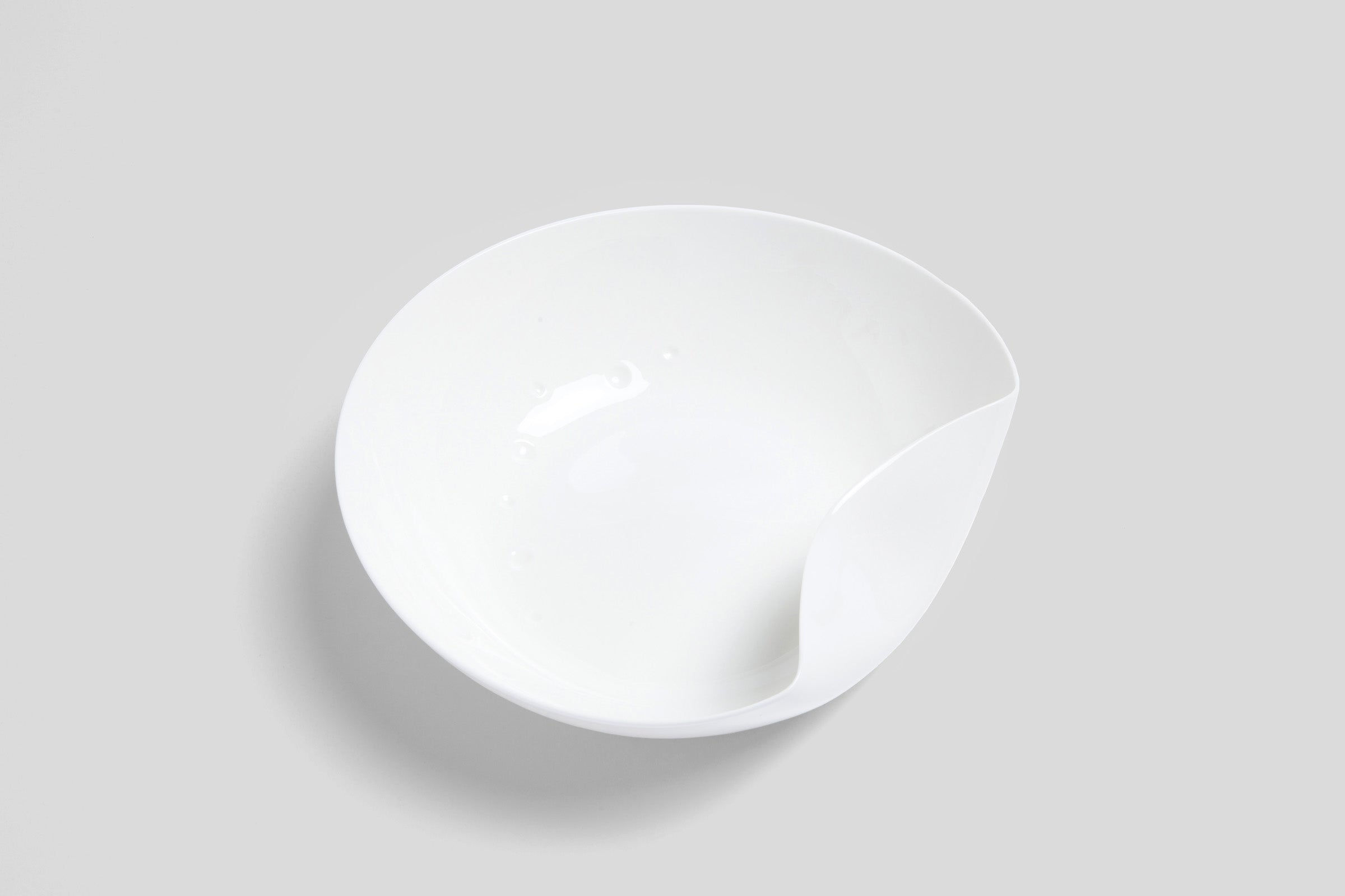 Bodo Sperlein White Sculptural Serving Bowl