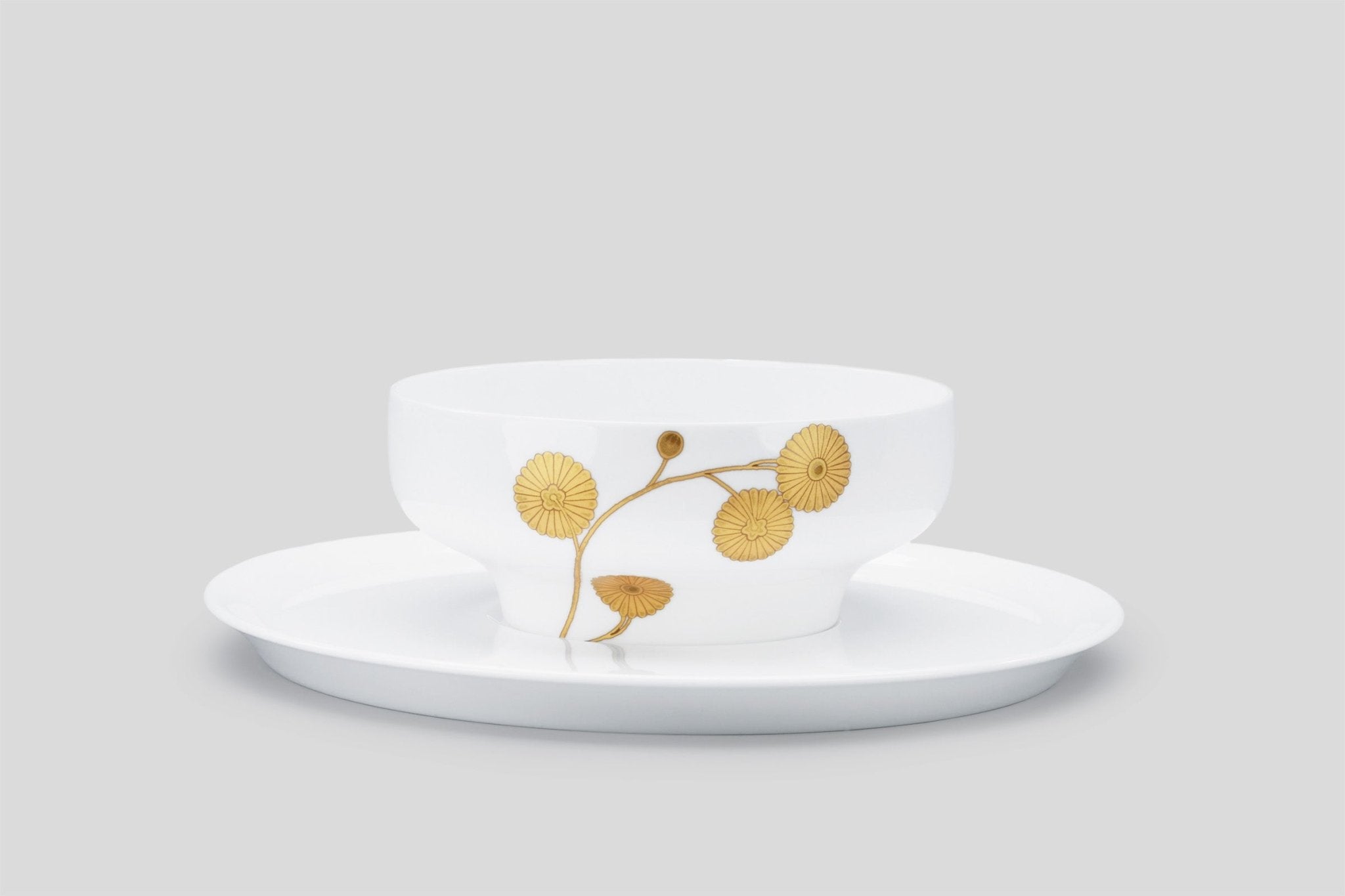 Nikko Sallus Soup Bowl & Plate