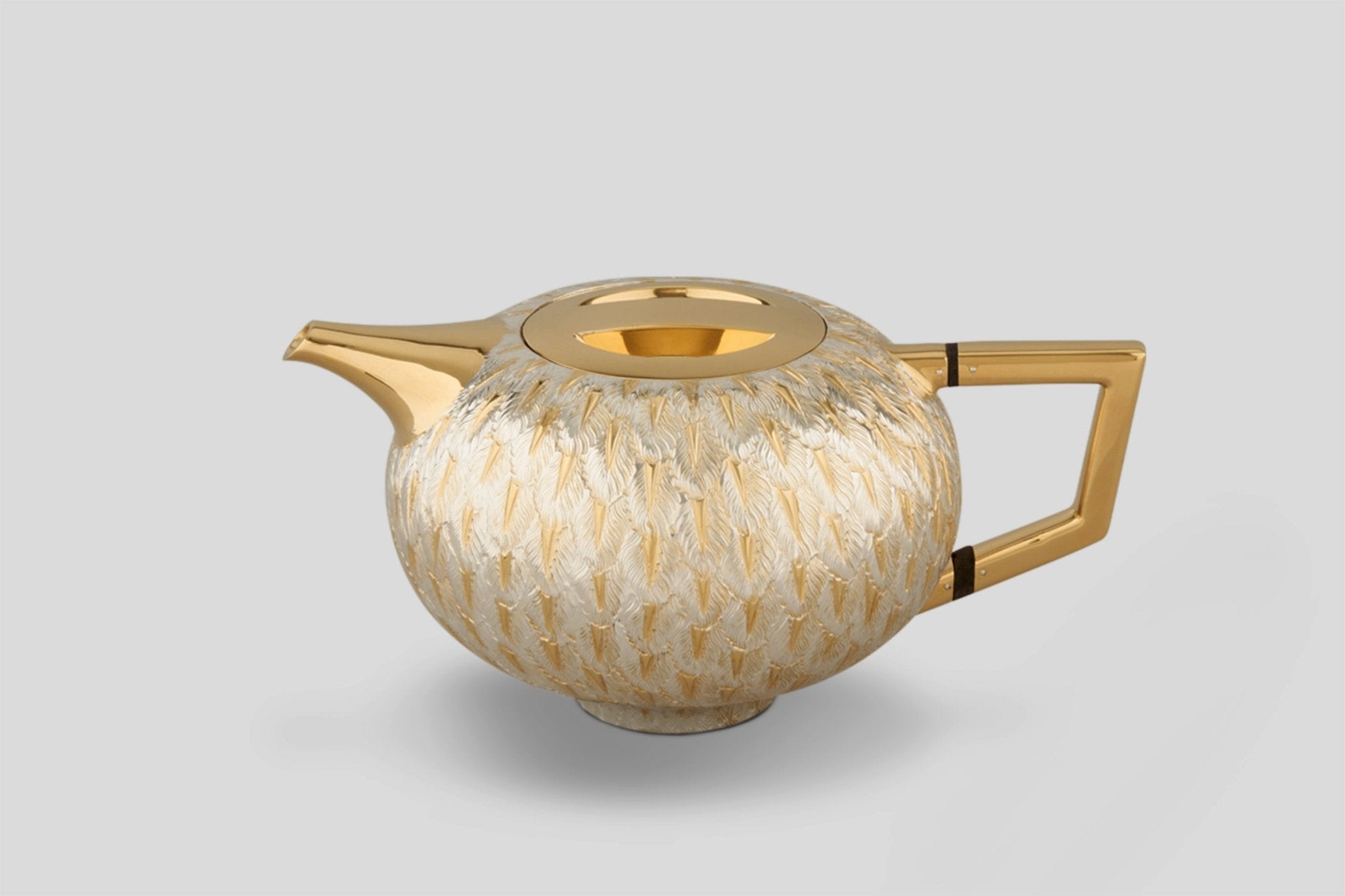 Tane Silver Voliere Teapot