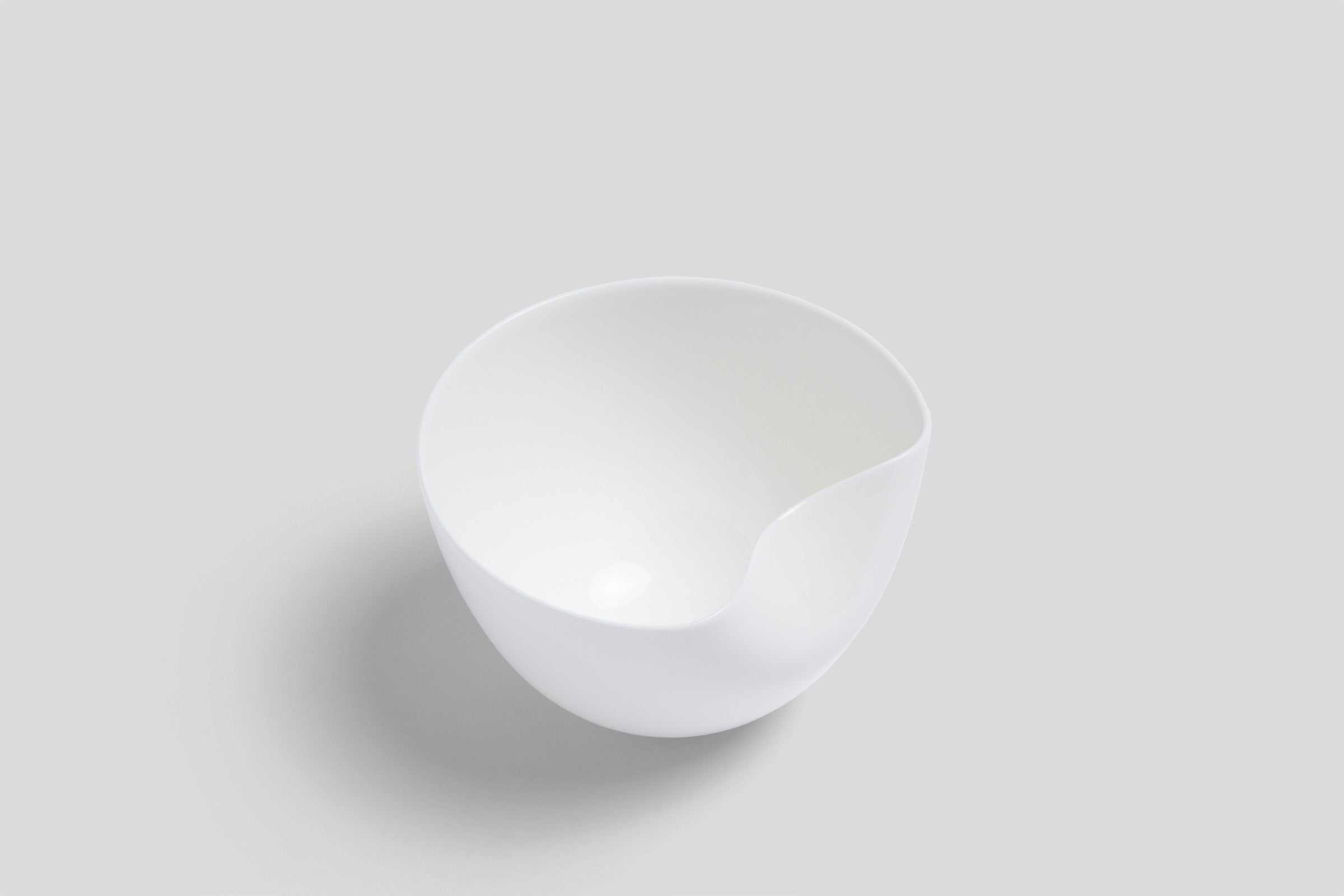 Bodo Sperlein White Sculptural Rice Bowl