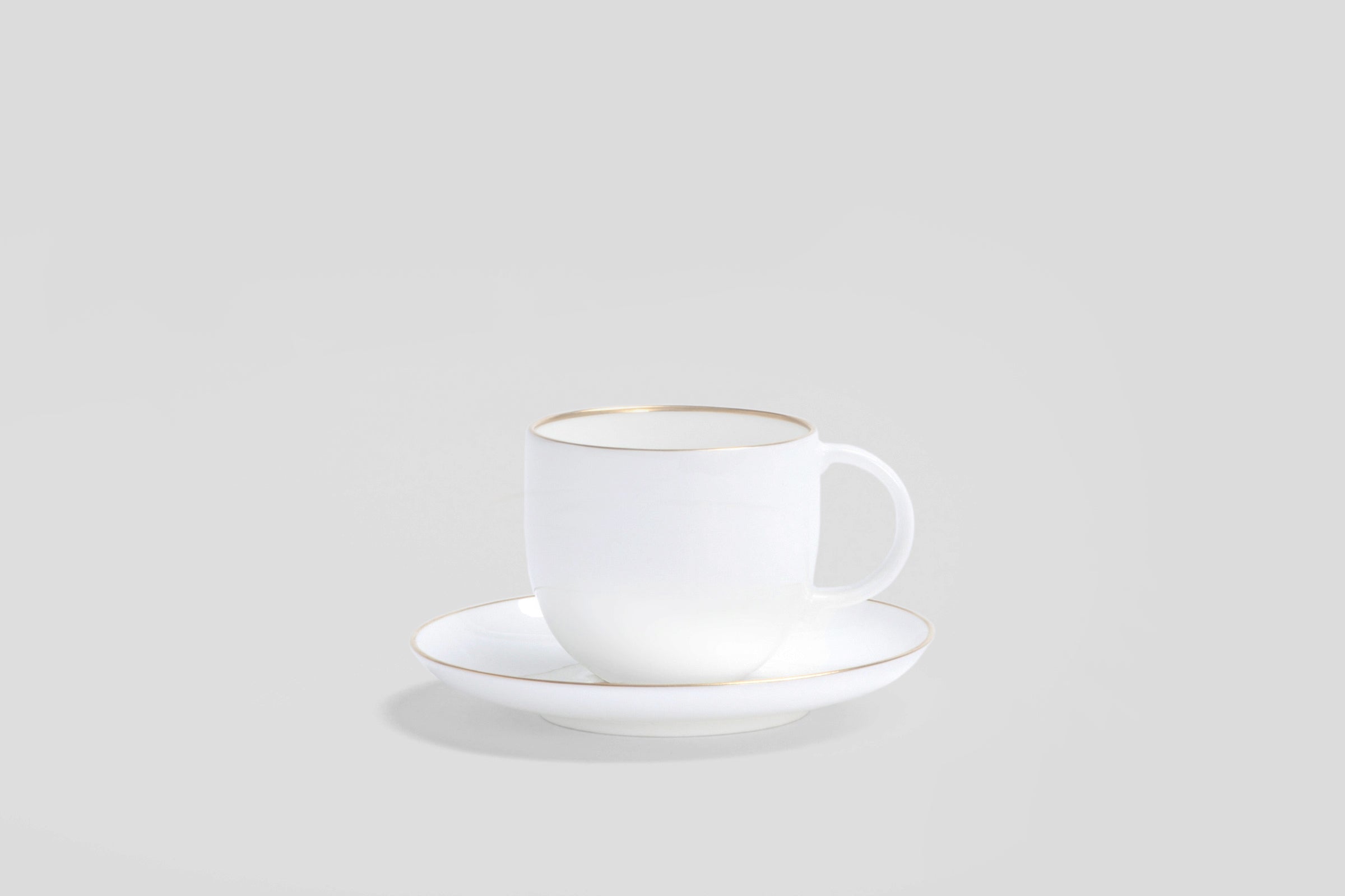Designer-Luxury-Modern-Nikko Goldline Espresso Cup & Saucer-Nikko-Goldline-Gold-Bodo Sperlein-Bone China-Designer-Luxury-Modern-Tasse-Becher-Kaffee Tasse