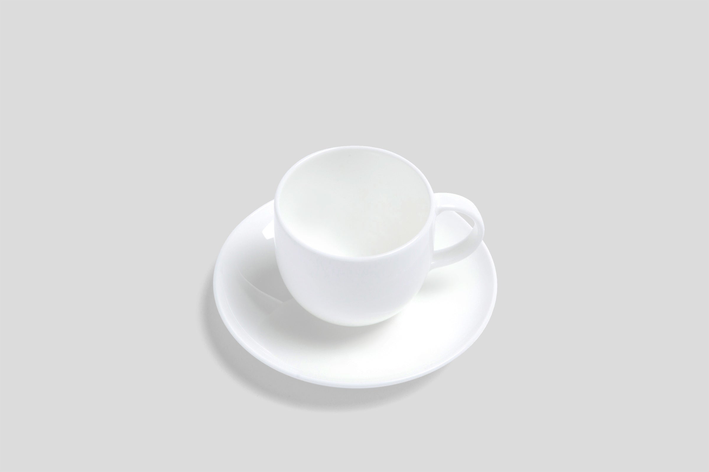 Designer-Luxury-Modern-Nikko Macaroon Espresso Cup & Saucer-Nikko-White-Macaroon-Bodo Sperlein-Bone China-Designer-Luxury-Modern-Tasse-Becher-Kaffee Tasse