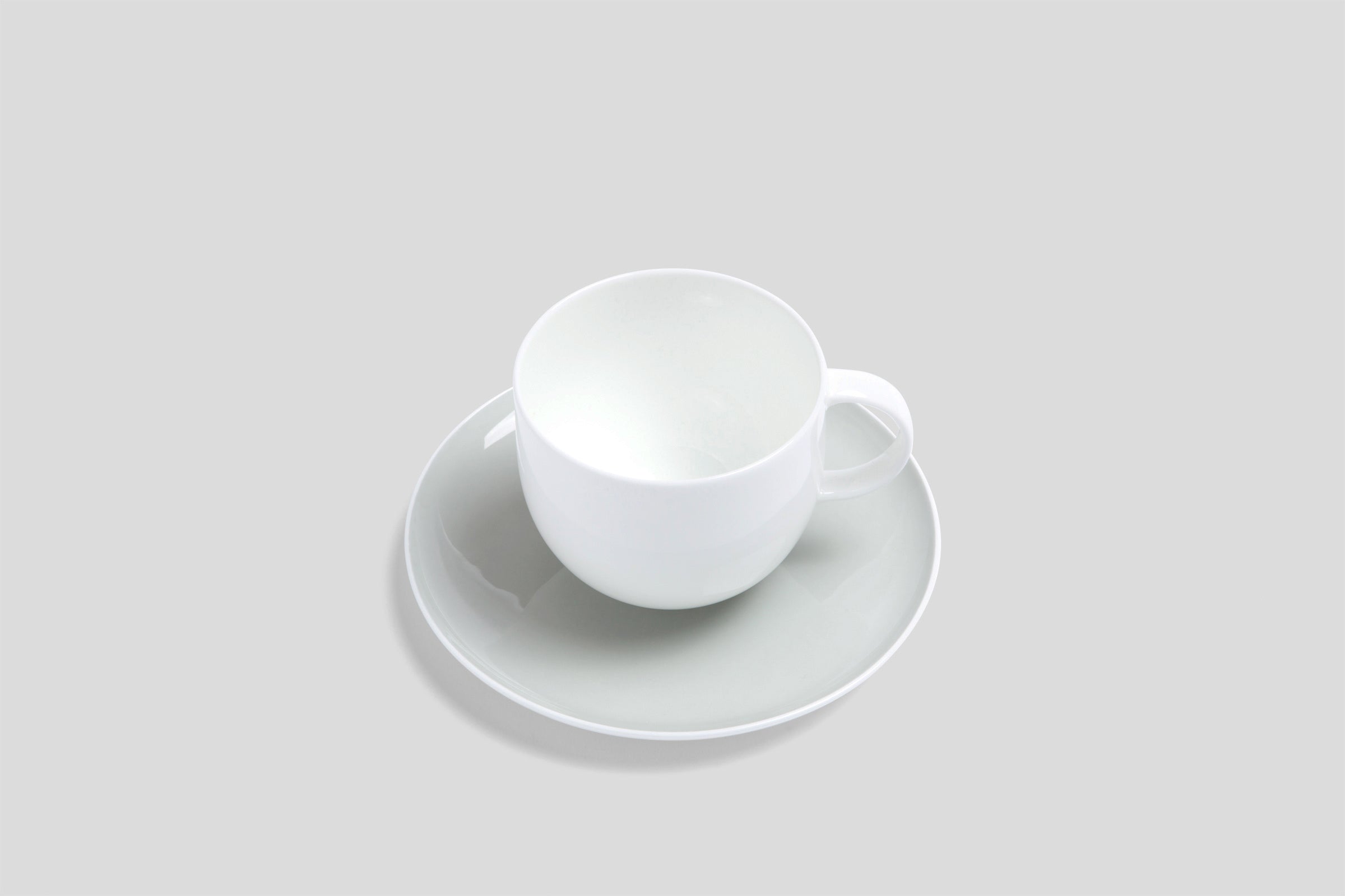 Designer-Luxury-Modern-Nikko Macaroon Teacup & Saucer-Nikko-Grey-Macaroon-Bodo Sperlein-Bone China-Designer-Luxury-Modern-Tasse-Becher-Kaffee Tasse