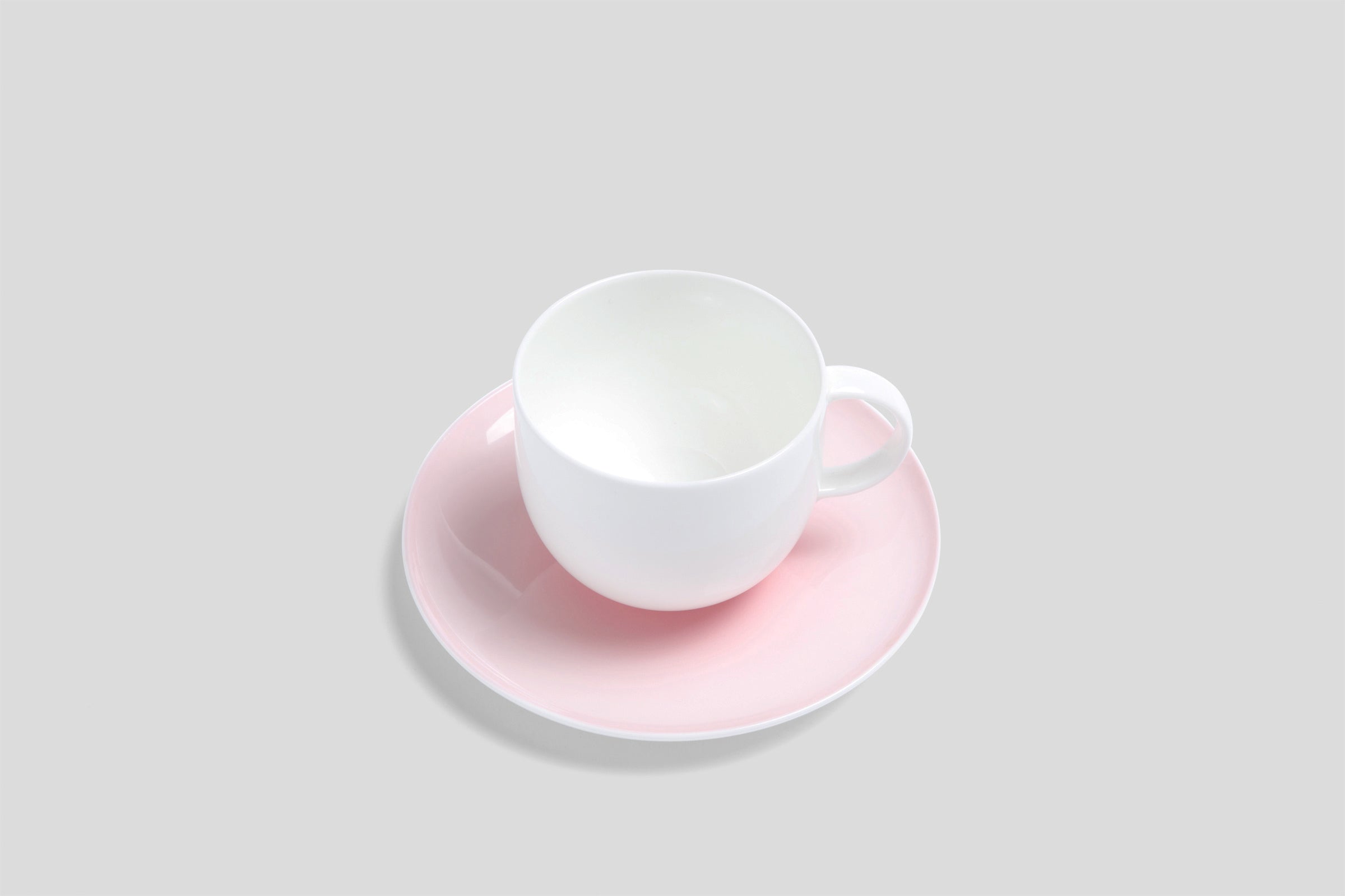 Designer-Luxury-Modern-Nikko Macaroon Teacup & Saucer-Nikko-Pink-Macaroon-Bodo Sperlein-Bone China-Designer-Luxury-Modern-Tasse-Becher-Kaffee Tasse