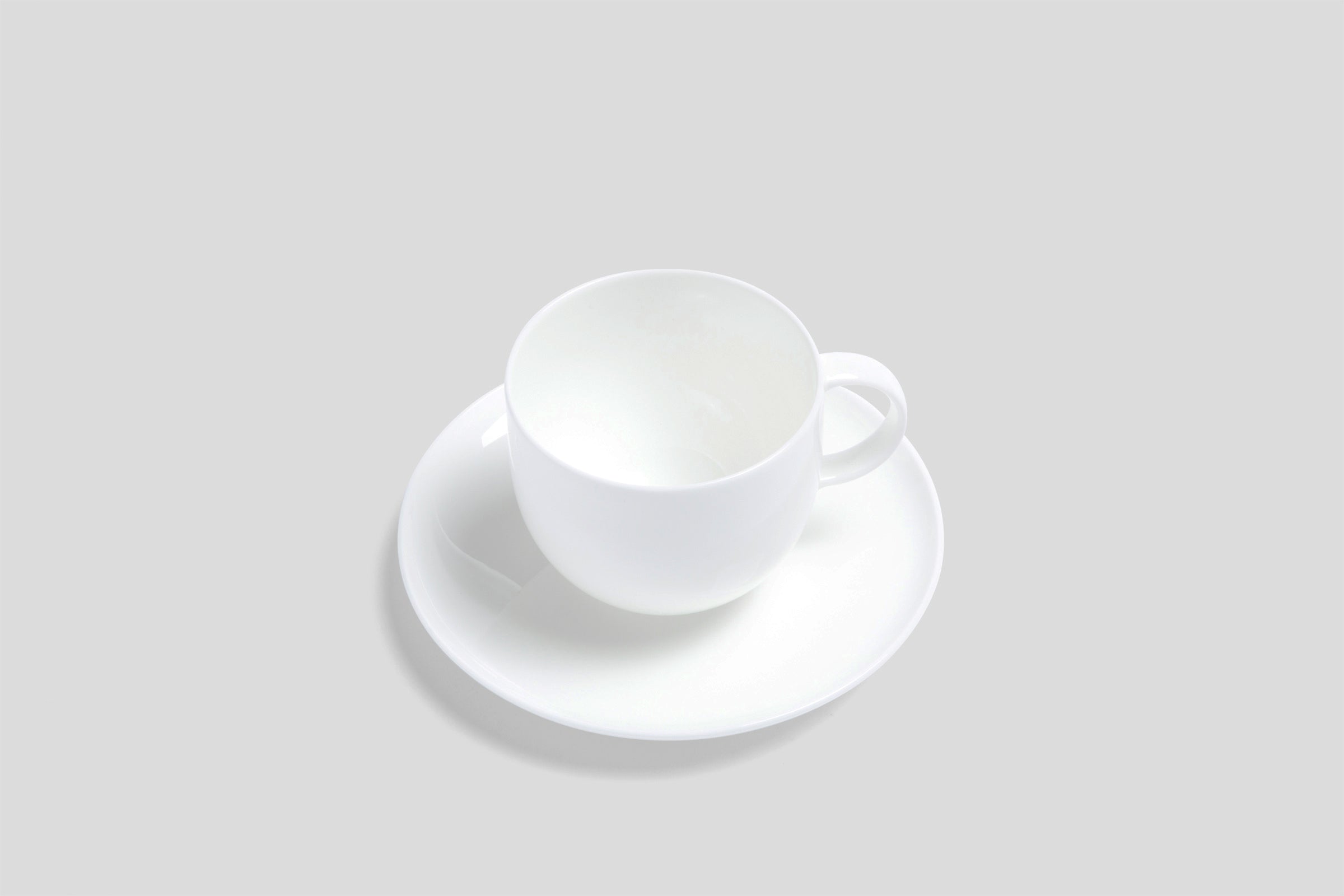 Designer-Luxury-Modern-Nikko Macaroon Teacup & Saucer-Nikko-White-Macaroon-Bodo Sperlein-Bone China-Designer-Luxury-Modern-Tasse-Becher-Kaffee Tasse