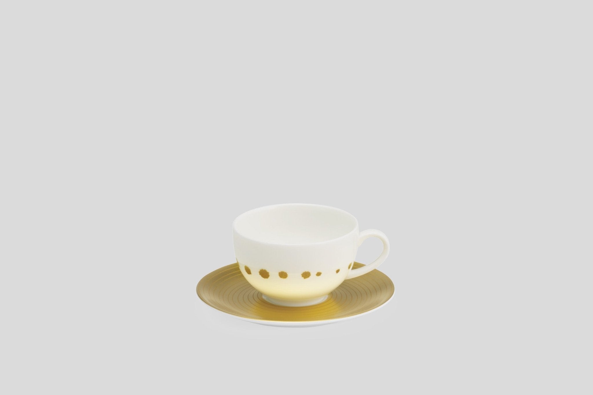 Designer-Luxury-Modern-Dibbern Golden Pearls Espresso Cup & Saucer-Dibbern-Gold-Golden Pearls-Bodo Sperlein-Bone China-Designer-Luxury-Modern-Tasse-Becher-Kaffee Tasse