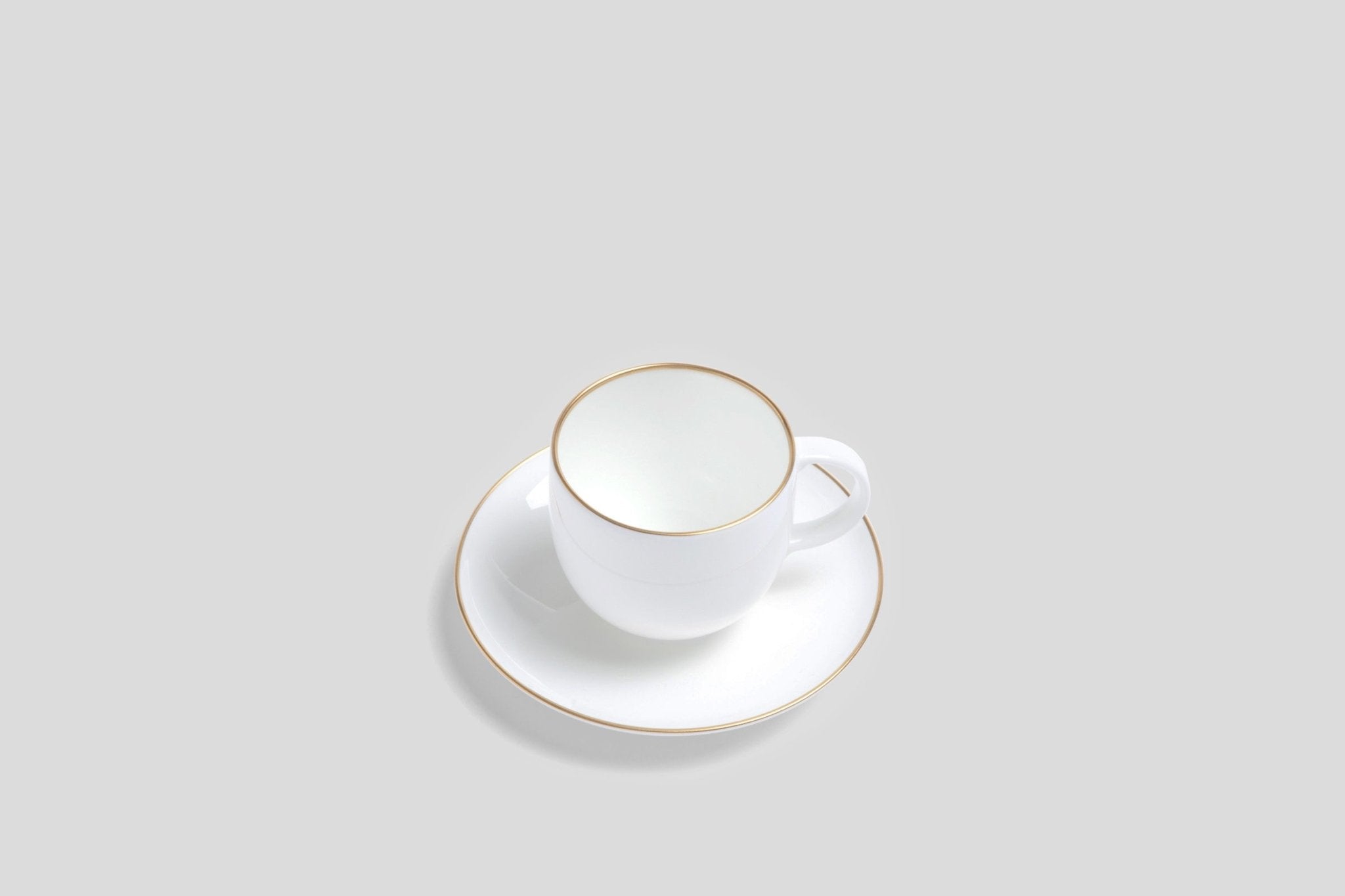 Designer-Luxury-Modern-Nikko Goldline Espresso Cup & Saucer-Nikko-Goldline-Gold-Bodo Sperlein-Bone China-Designer-Luxury-Modern-Tasse-Becher-Kaffee Tasse