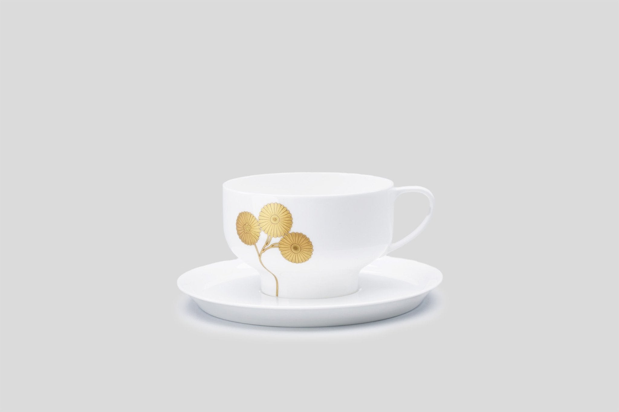 Designer-Luxury-Modern-Nikko Sallus Teacup & Saucer-Nikko-Sallus-Gold-Bodo Sperlein-Bone China-Designer-Luxury-Modern-Tasse-Becher-Kaffee Tasse
